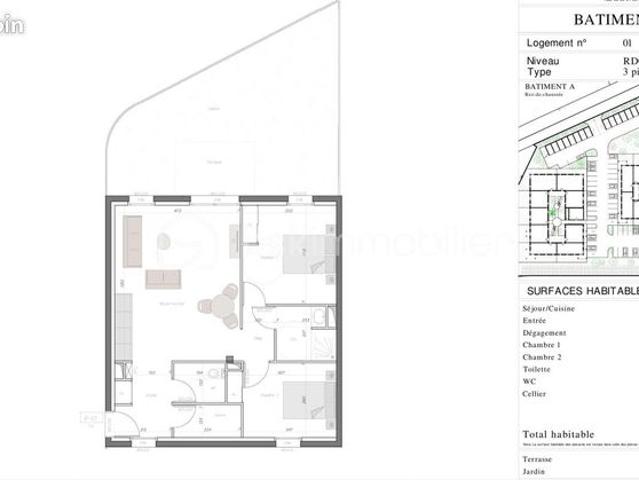 Appartement vente à Pau, Aressy