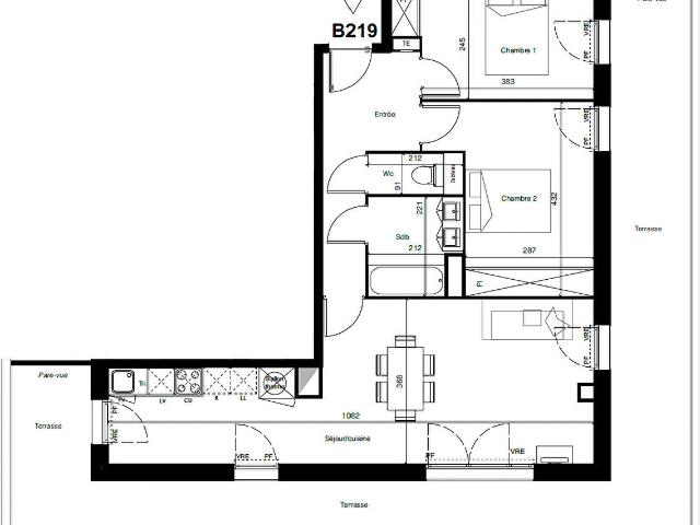 Appartement vente à Toulouse, Tournefeuille