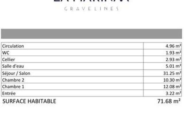 Appartement vente à Dunkerque, Gravelines