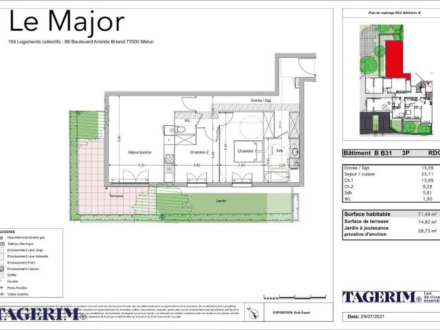 Appartement location à Melun