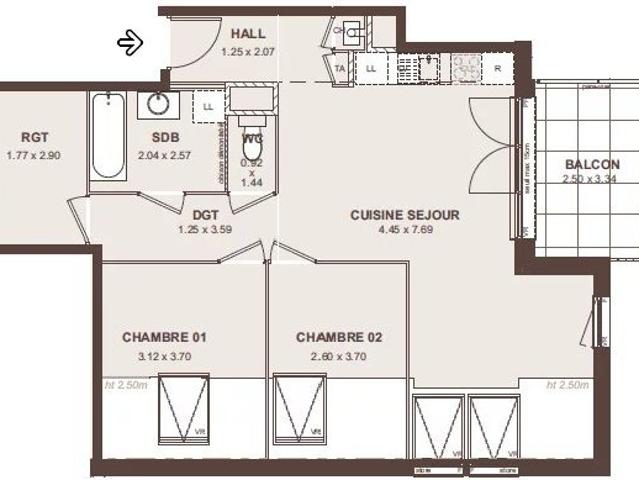 Appartement vente à Saint-Julien-en-Genevois, Neydens