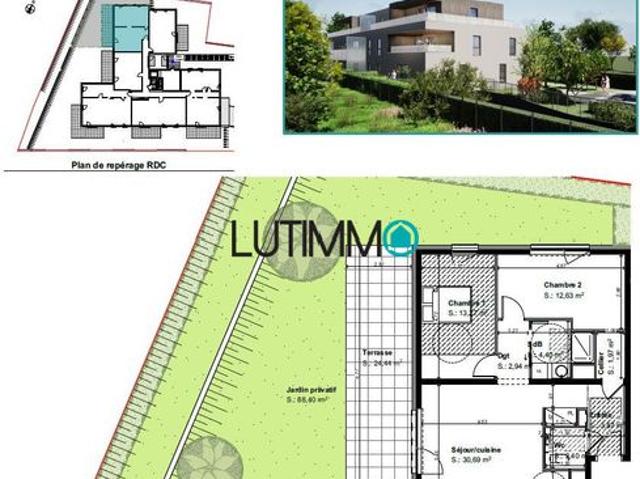 Appartement vente à Colmar-Ribeauvillé, Beblenheim