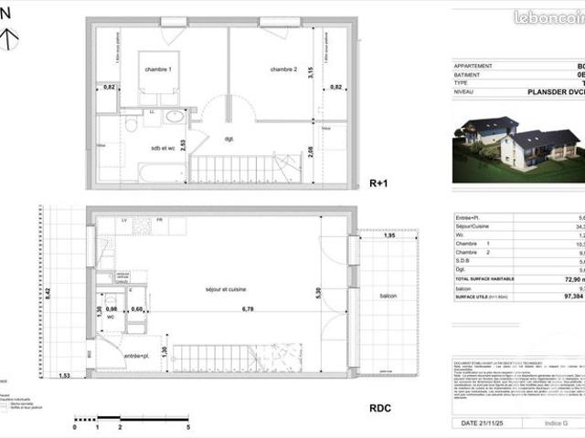 Appartement vente à Bonneville, La Rivière-enverse