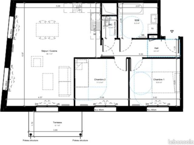 Appartement vente à Dunkerque