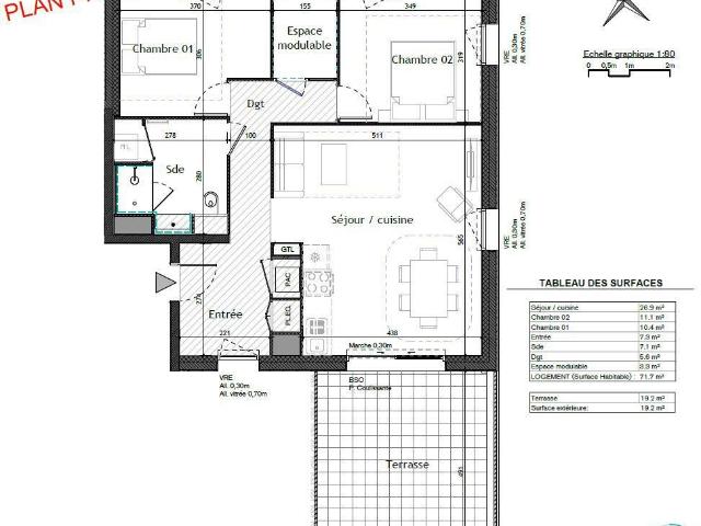 Appartement vente à La Rochelle, Puilboreau