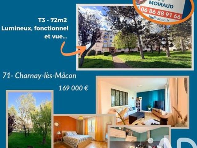 Appartement vente à Mâcon, Charnay-lès-mâcon