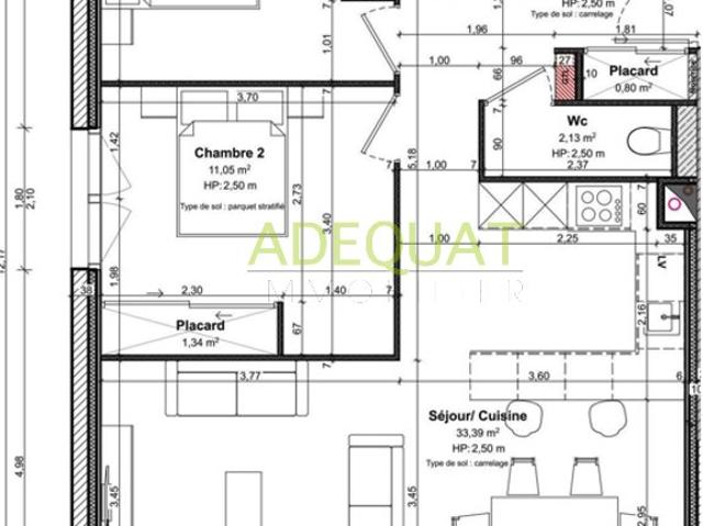 Appartement vente à Saint-André-le-Gaz, Isère