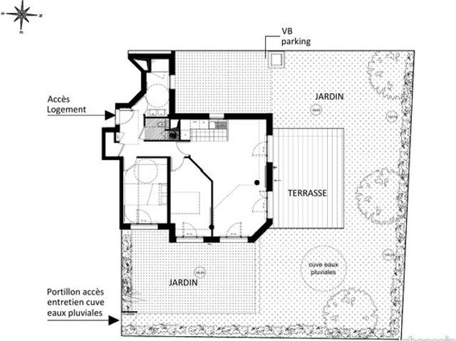 Appartement vente à Nanterre, Saint-cloud