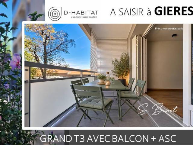 Appartement vente à Grenoble, Gières