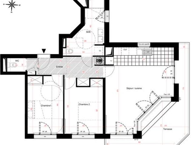 Appartement vente à Nanterre, Saint-cloud