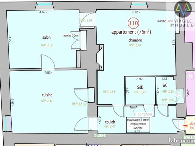 Appartement vente à Pontarlier, Chaux-neuve
