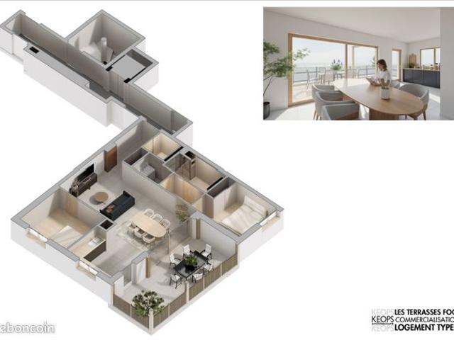 Appartement vente à Roanne, Riorges