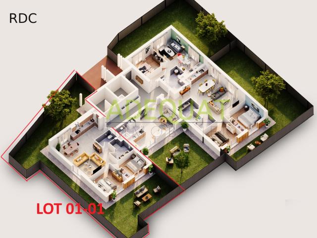 Appartement vente à La Tour-du-Pin, Saint-andré-le-gaz