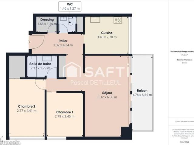 Appartement vente à Garches, Hauts-de-Seine