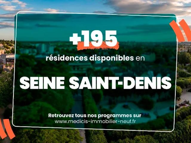 Appartement vente à Saint-Denis, La Courneuve