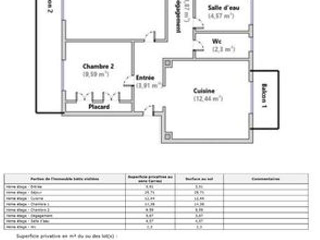 Appartement vente à Colmar-Ribeauvillé, Colmar