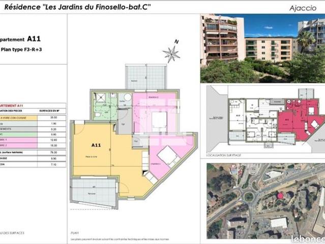 Appartement vente à Ajaccio