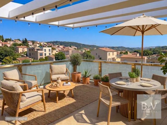 Appartement vente à Les Cardillons, La Roquette-sur-Siagne