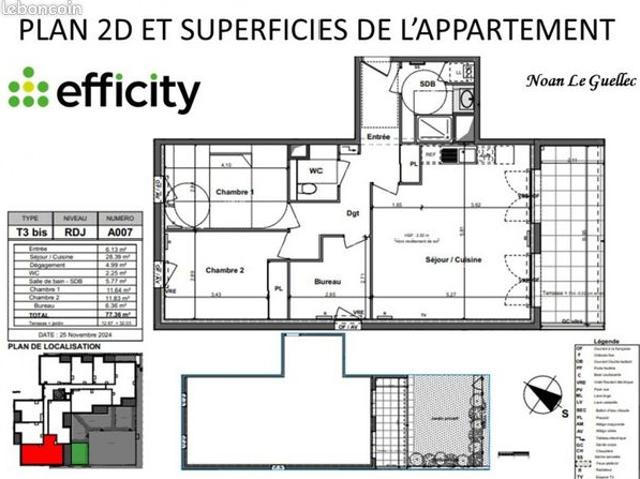 Appartement vente à Rennes, Bretagne