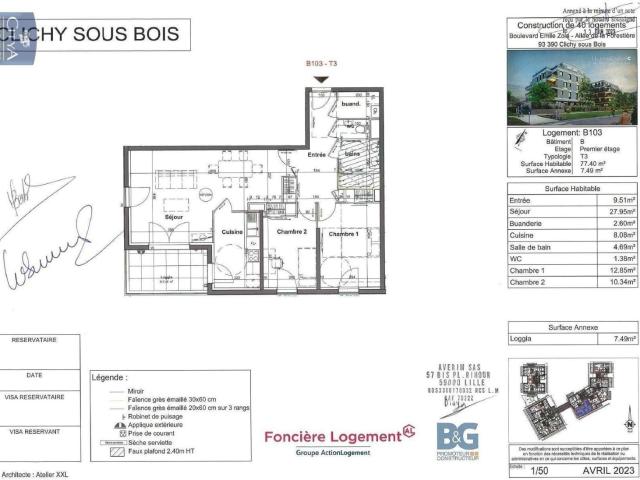 Appartement location à France métropolitaine, Clichy-sous-bois