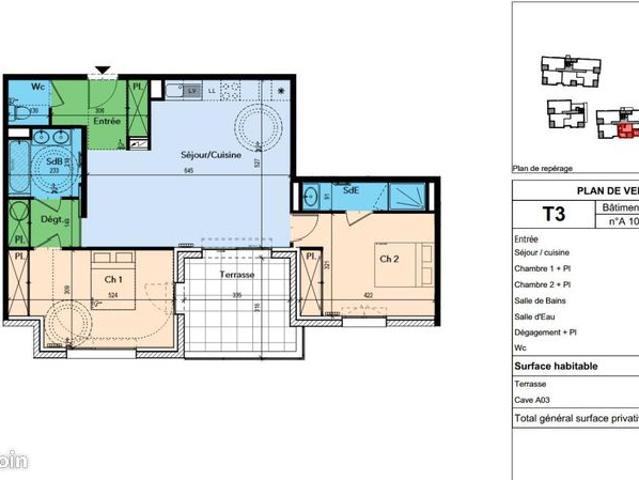 Appartement vente à Carpentras, Lapalud