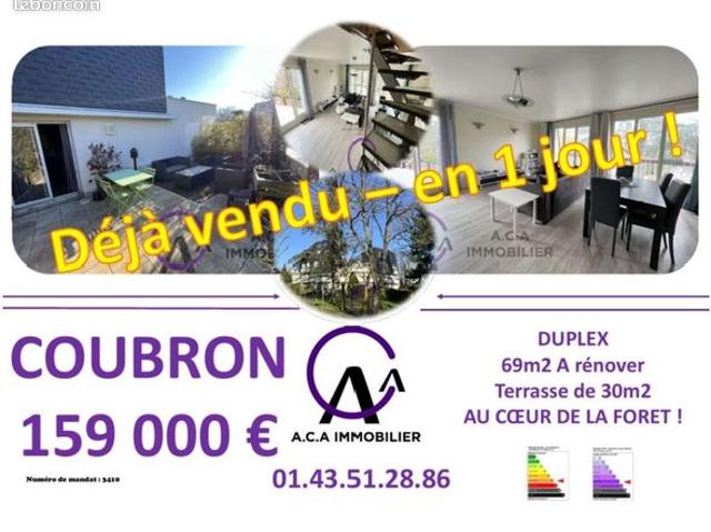 Appartement vente à Coubron