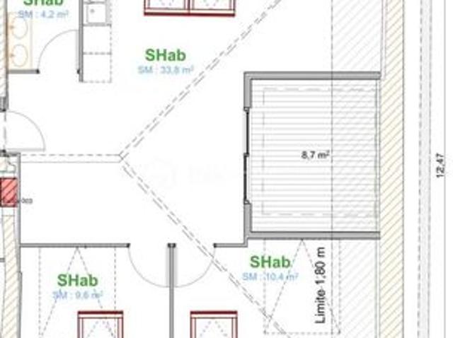 Appartement vente à Toulouse, Aussonne