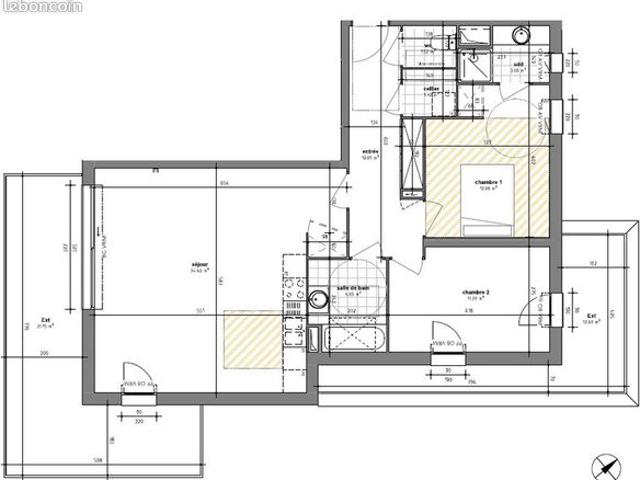 Appartement vente à Lille, Hem