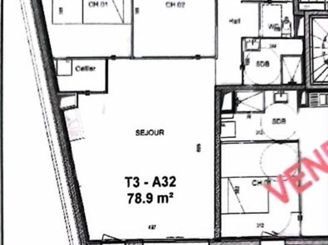 Appartement vente à Arras, Saint-laurent-blangy