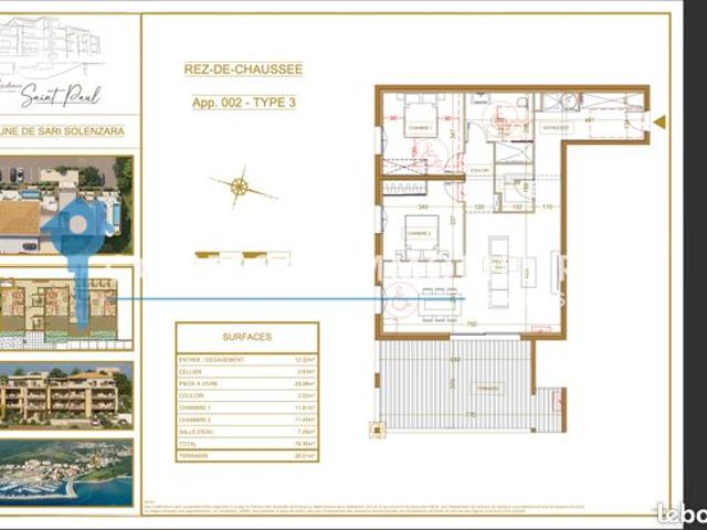 Appartement vente à Sartène, Sari-solenzara