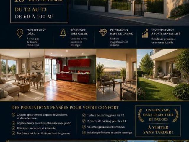 Appartement vente à Bordeaux, Bruges