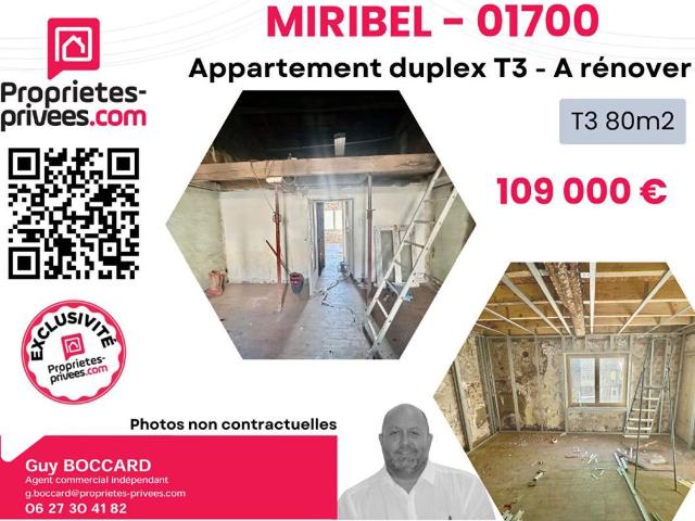 Appartement vente à Bourg-en-Bresse, Miribel