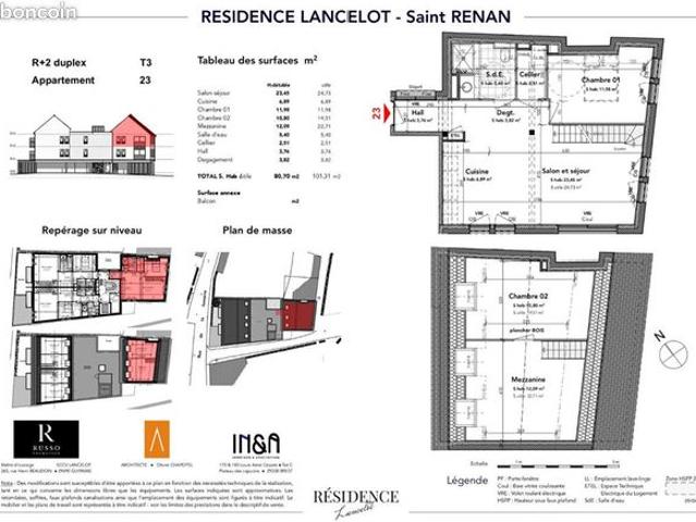 Appartement vente à Brest, Bretagne