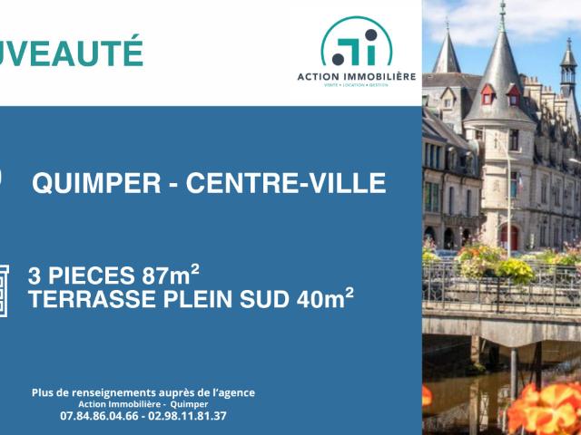 Appartement vente à Quimper, Bretagne