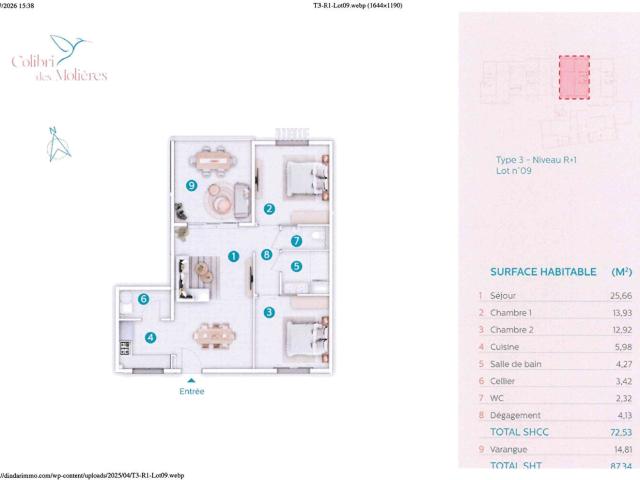 Appartement vente à La Réunion