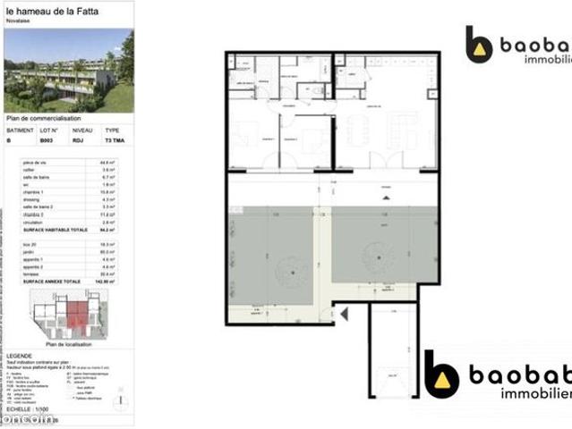 Appartement vente à Chambéry, Novalaise