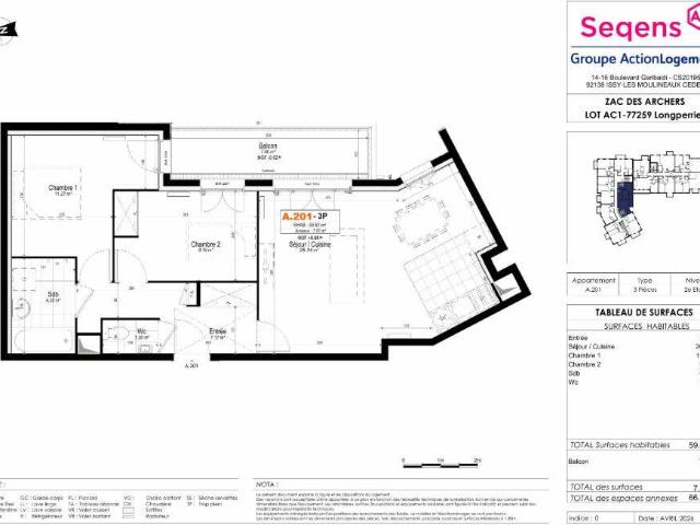 Appartement location à Longperrier, Seine-et-Marne