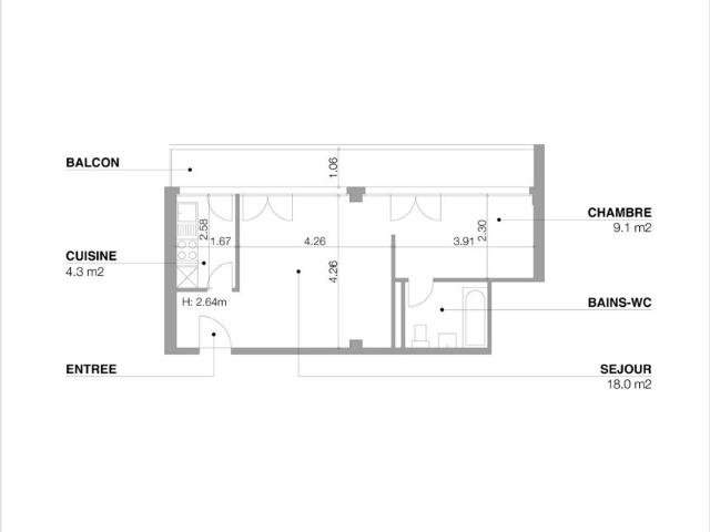 Apartment mieten in Conches