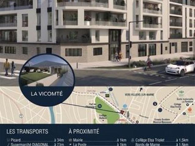 Appartement vente à Créteil, Chennevières-sur-marne