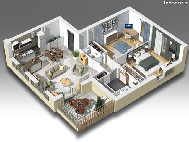 Appartement vente à Saint-Quentin, Marcy