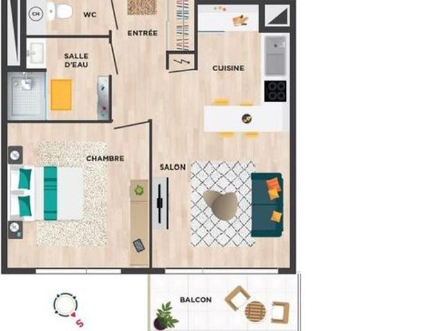 Appartement vente à Saint-Nazaire, Donges