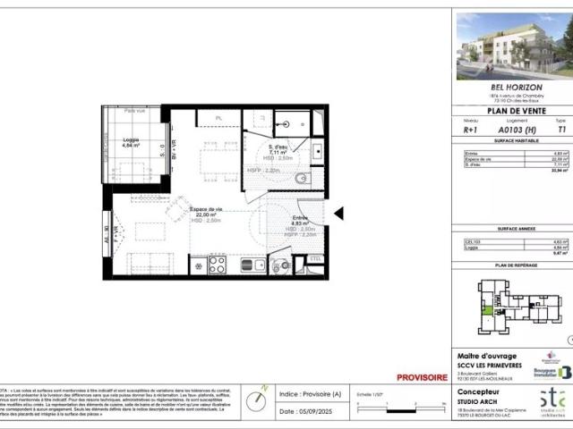 Appartement vente à Chambéry, Challes-les-eaux