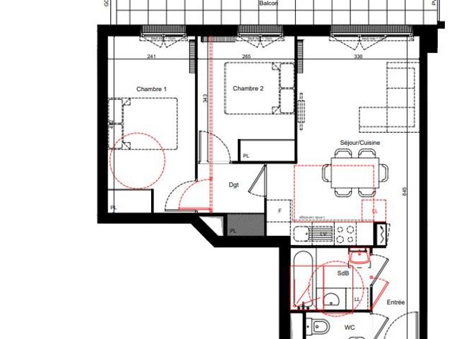 Appartement vente à Antony, Clamart