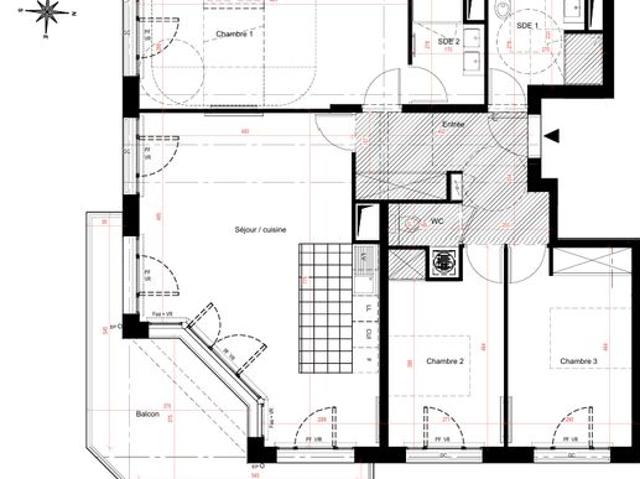 Appartement vente à Nanterre, Saint-cloud