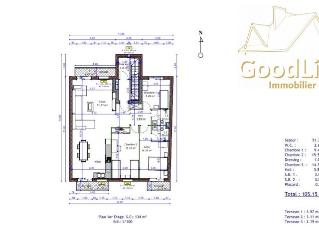Appartement vente à Meaux, Varreddes
