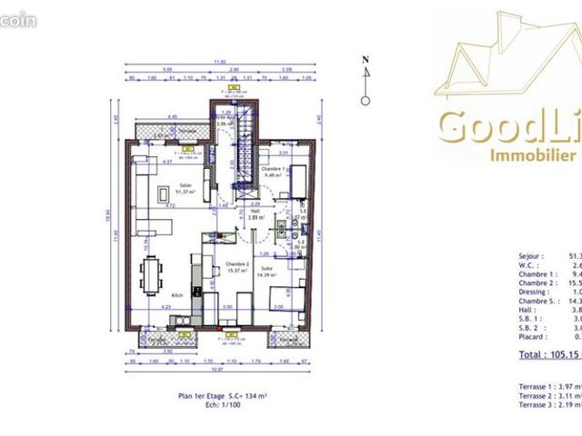 Appartement vente à Meaux, Varreddes