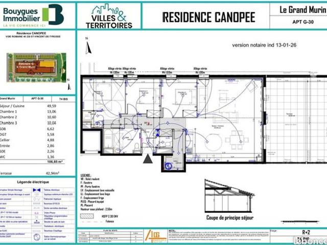 Appartement vente à Dax, Saint-vincent-de-tyrosse