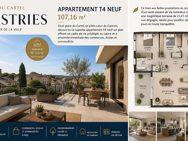 Appartement vente à Montpellier, Castries