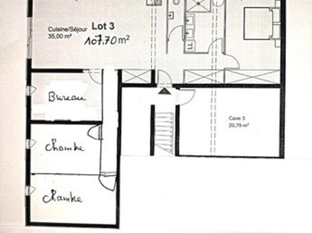 Appartement vente à Bayonne, Guiche