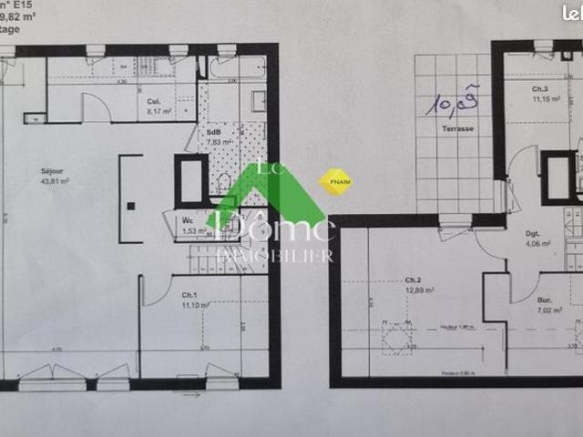 Appartement vente à Amblainville, Oise
